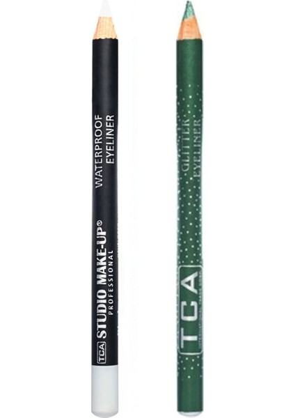 Tca Studıo Make-Up Suya Dayanıklı Göz Kalemi -1028-1042 2 Adet
