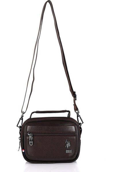 8418 Erkek Evrak Çantası Kahverengi