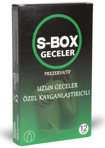 River World S-Box 12 Adet Prezervatif Özel Kayganlaştırıcılı