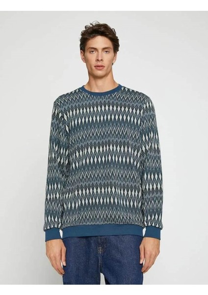 Koton Erkek Kazak Mavi 3WAM70516MK