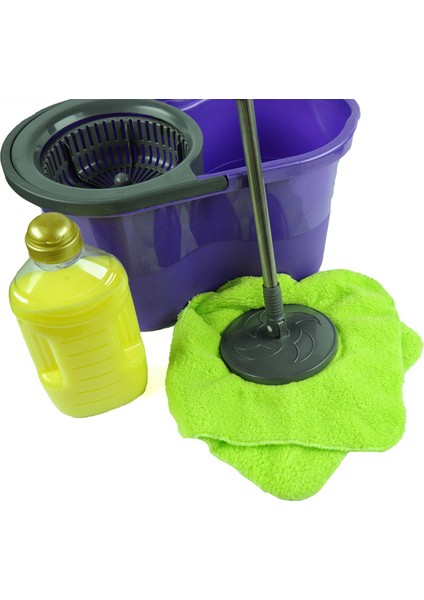Welsoft 35X35 Dönerli Mop Yeşil