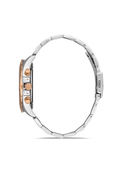 FM31248A-E2 45 mm Rose - Silver Erkek Kol Saati