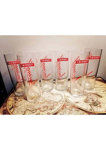 Smirnoff Imza Serisi Long Kokteyl Bardakları 6 Adet modelleri