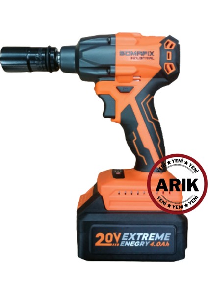 1-2mm 380NM 20V 4AH Jarzlı Somun Sıkma Li-On