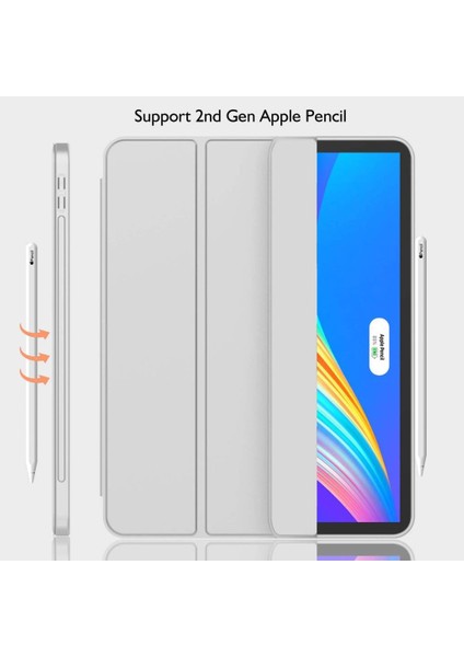 Apple iPad Pro 11 1. Nesil 2018 Kılıf Kalem Bölmeli Smart Case A1979 A1980 A2013 A2924 fırsatları