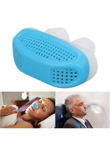 2N1 Anti Snoring Air Purifier Tıkanıklık horrlama Burun Klipsi