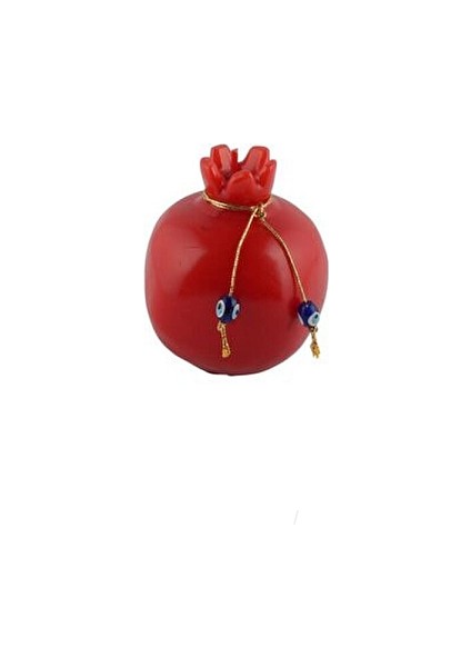 Yılbaşı Dekoratif Nar Mum 8cm