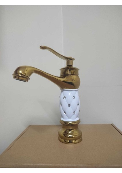 Gold Beyaz Lavabo Bataryası