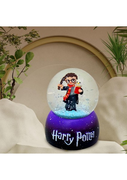 Hediye Kesesi Harry Potter Sihirli Renk Değiştiren Işıklı Kar Küresi