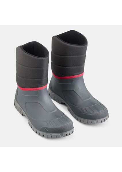 Erkek Kar Botu - Gri / Siyah - SH100 X-Warm