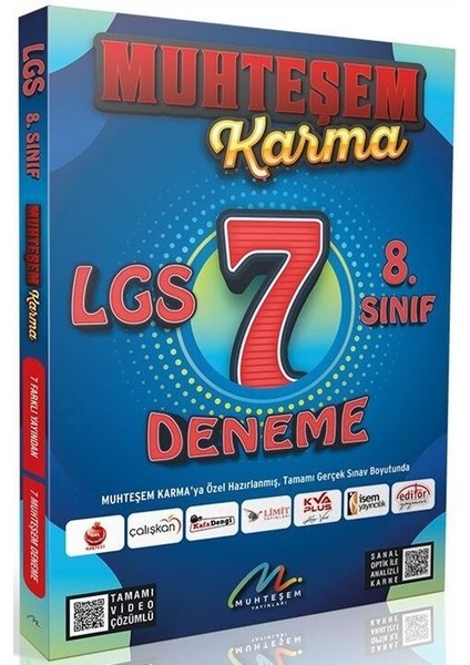 8. Sınıf LGS 7’ Li Deneme Seti