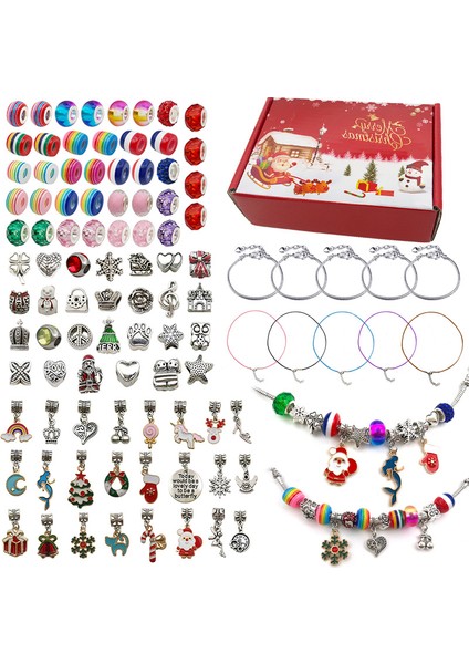 Advent Takvim Bilek Takıları 100PCS (Yurt Dışından)