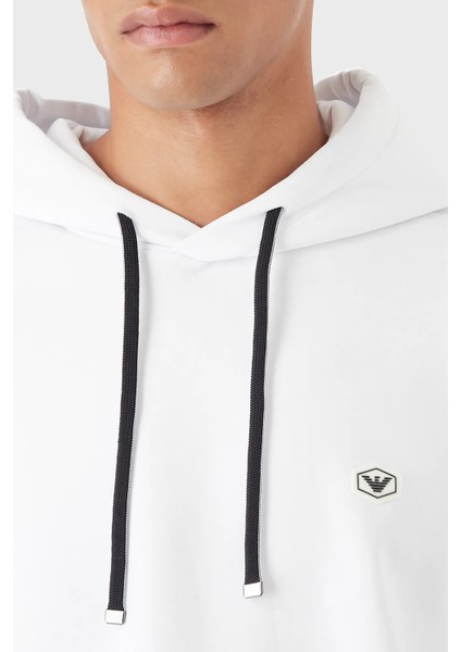 Regular Fit Pamuklu Kapüşonlu Sweat Erkek Sweat 8N1MD0 1jhsz 0100 modelleri