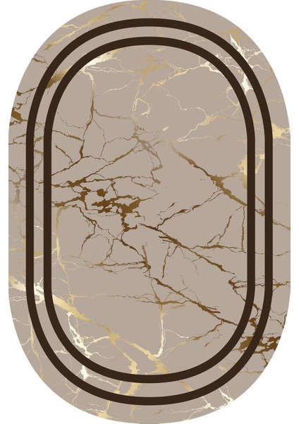 Dijital Baskılı Kaymaz Taban Yıkanabilir Oval Salon Halısı Mutfak Halısı Yolluk NDO-HT-862 fiyatları