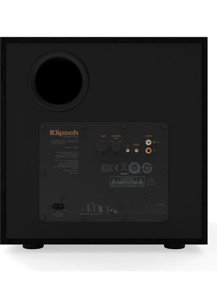 R-101SW Subwoofer Siyah