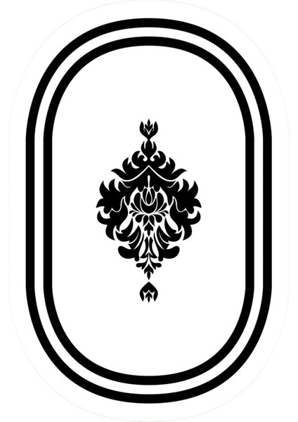 Dijital Baskılı Kaymaz Taban Yıkanabilir Oval Salon Halısı Mutfak Halısı Yolluk NDO-HT-815 fiyatları