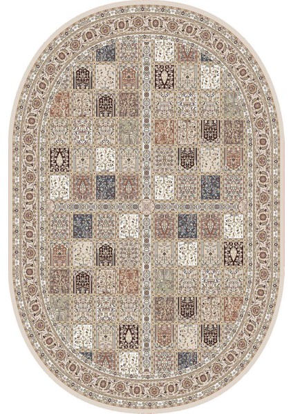 Dijital Baskılı Kaymaz Taban Yıkanabilir Oval Salon Halısı Mutfak Halısı Yolluk Ndo-Ht-29