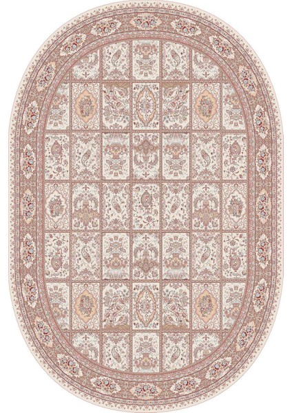 Dijital Baskılı Kaymaz Taban Yıkanabilir Oval Salon Halısı Mutfak Halısı Yolluk Ndo-Ht-47