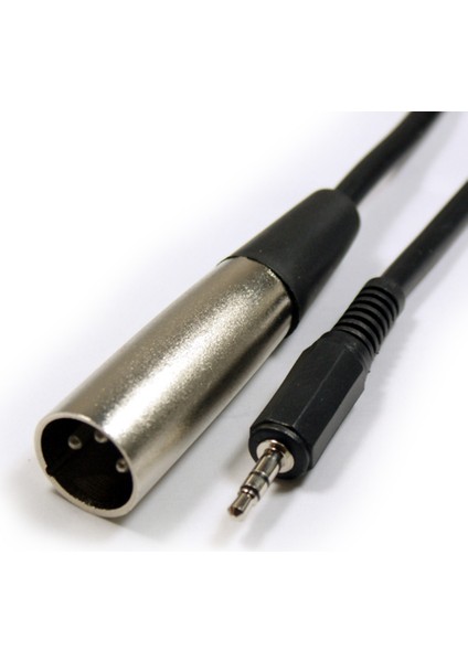 3 Pin Xlr Erkek To 3.5 mm Stereo Erkek Kablo 5 Metre