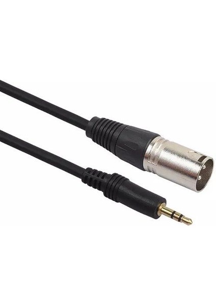 3 Pin Xlr Erkek To 3.5 mm Stereo Erkek Kablo 3 Metre