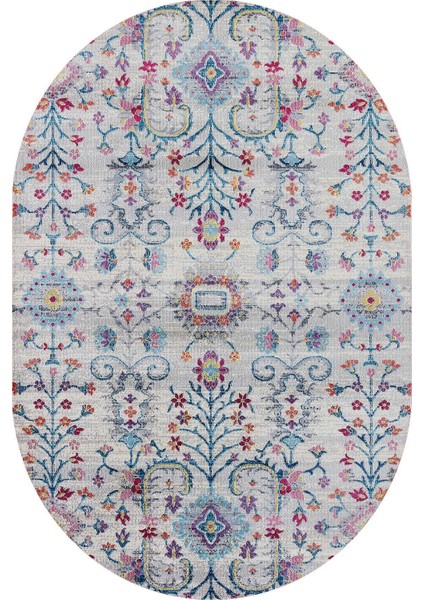 Dijital Baskılı Kaymaz Taban Yıkanabilir Oval Salon Halısı Mutfak Halısı Yolluk NDO-HT-755 fiyatları