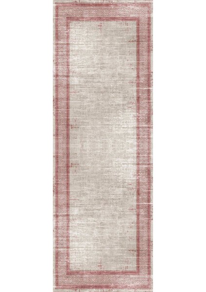 Dijital Baskılı Kaymaz Taban Yıkanabilir Modern Yolluk ve Koridor Halısı NDU-HT-668