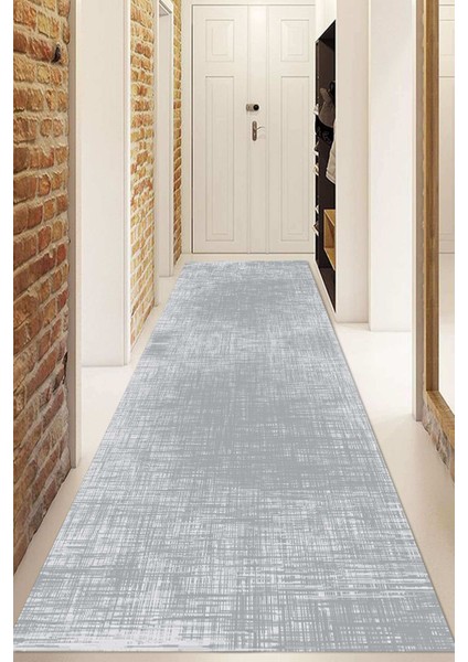 Dijital Baskılı Kaymaz Taban Yıkanabilir Modern Yolluk ve Koridor Halısı NDU-HS-180