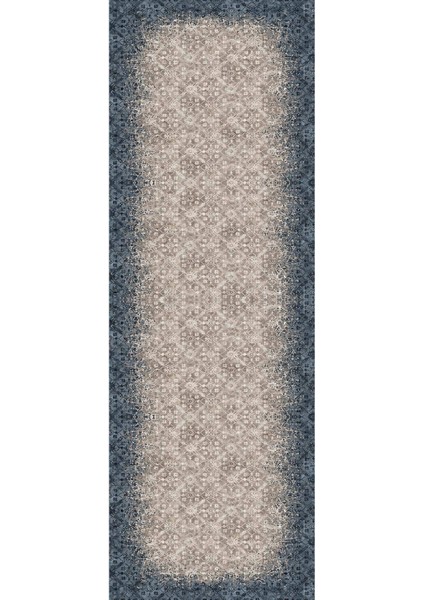 Dijital Baskılı Kaymaz Taban Yıkanabilir Modern Yolluk ve Koridor Halısı NDU-HT-246