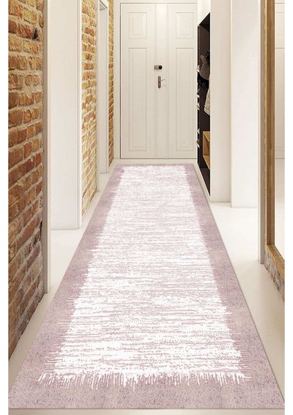Dijital Baskılı Kaymaz Taban Yıkanabilir Modern Yolluk ve Koridor Halısı NDU-HT-509