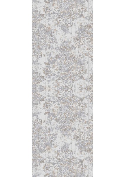 Dijital Baskılı Kaymaz Taban Yıkanabilir Modern Yolluk ve Koridor Halısı NDU-HS-463