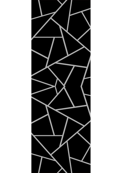 Dijital Baskılı Kaymaz Taban Yıkanabilir Modern Yolluk ve Koridor Halısı NDU-HT-686