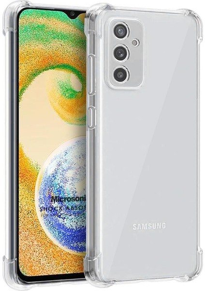 Samsung Galaxy A04S Kılıf Shock Absorbing Şeffaf