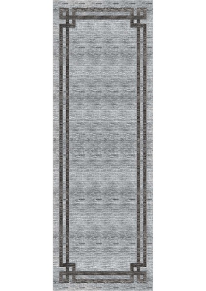 Dijital Baskılı Kaymaz Taban Yıkanabilir Modern Yolluk ve Koridor Halısı NDU-HY-1309