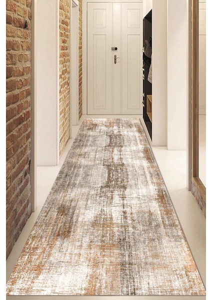Dijital Baskılı Kaymaz Taban Yıkanabilir Modern Yolluk ve Koridor Halısı NDU-HY-1284