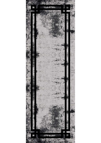 Dijital Baskılı Kaymaz Taban Yıkanabilir Modern Yolluk ve Koridor Halısı NDU-SD-444