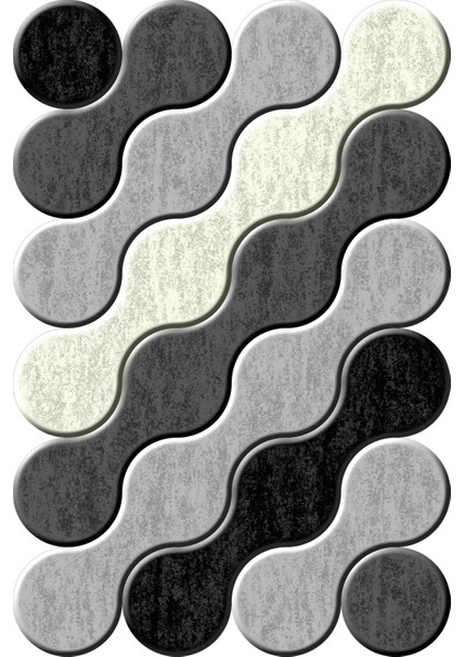 Dijital Baskılı Kaymaz Taban Yıkanabilir Lazer Kesim Salon Halısı Yolluk NLZR-HY-1181 fiyatları