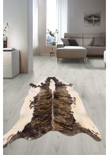 Dijital Baskılı Kaymaz Taban Yıkanabilir Lazer Kesim Salon Halısı Yolluk Nlzr-Sd-56