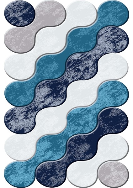 Dijital Baskılı Kaymaz Taban Yıkanabilir Lazer Kesim Salon Halısı Yolluk NLZR-HT-882 fiyatları