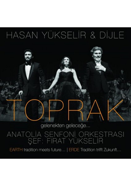 Hasan Yükselir & Dijle - Toprak " Gelenekten Gelec Eğe (1 Lp + 1 Cd)