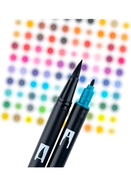 Abt Dual Brush Pen Grafik Kalemi 10'lu Set - Landscape indirimleri