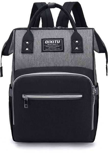 Bebek Bakım Çantası - Siyah/gri (Yurt Dışından)