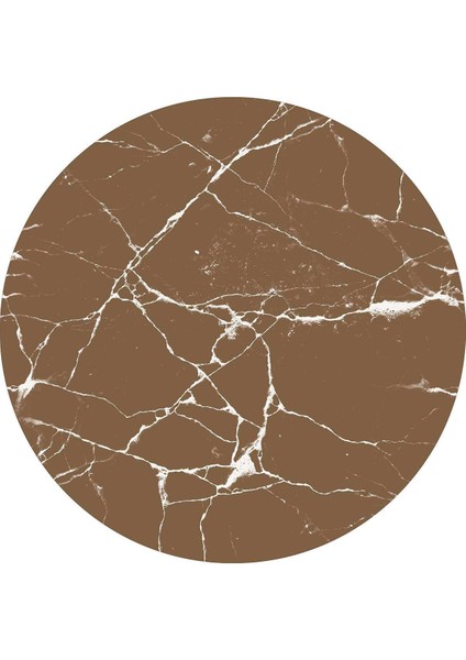 Dijital Baskılı Kaymaz Taban Yıkanabilir Yuvarlak Salon Halısı Koridor Halısı Paspas NDY-HT-419