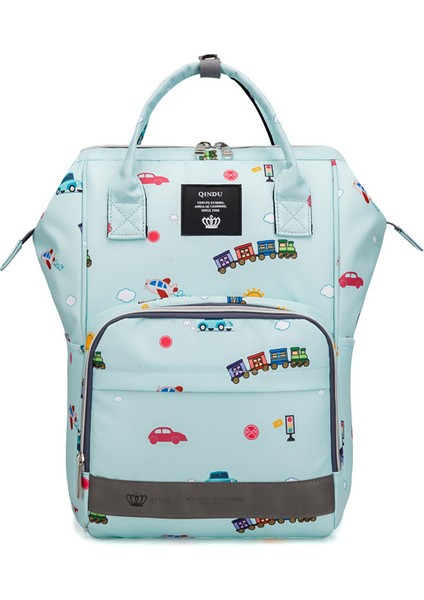 Çok Fonsksiyonlu Anne ve Bebek Çantası - Mavi (Yurt Dışından)