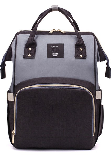 Çok Fonsksiyonlu Anne ve Bebek Çantası - Siyah (Yurt Dışından)