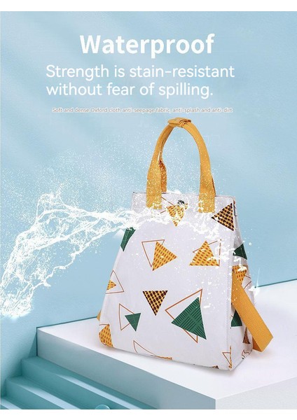 Çok Fonksiyonlu Su Geçirmez Bebek Bakım Çantası - Beyaz (Yurt Dışından) fiyatları