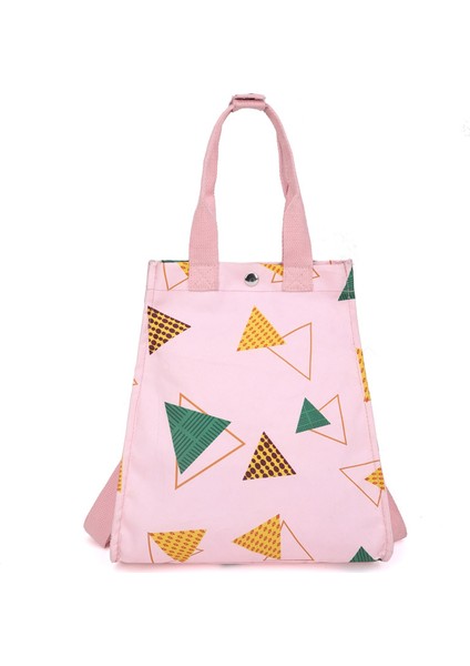 Çok Fonksiyonlu Su Geçirmez Bebek Bakım Çantası - Pembe (Yurt Dışından)