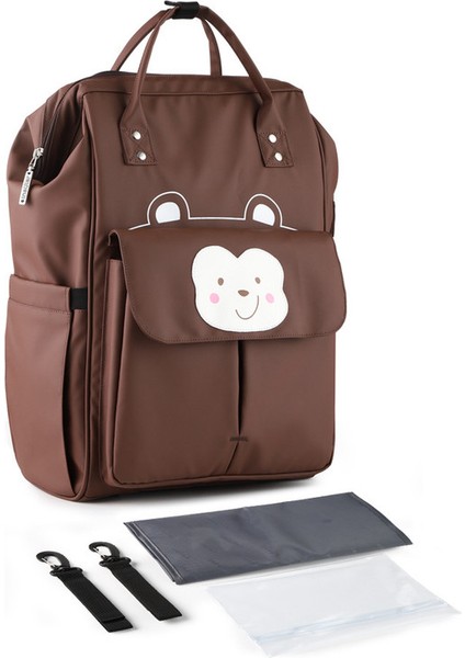 Sırt Çantası Çok Fonksiyonlu Sırt Çantası - Kahverengi (Yurt Dışından)