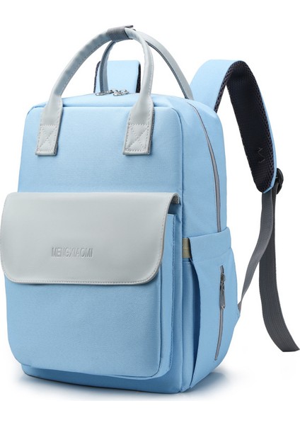 Çok Işlevli Bebek Bakım Çantası - Mavi (Yurt Dışından)