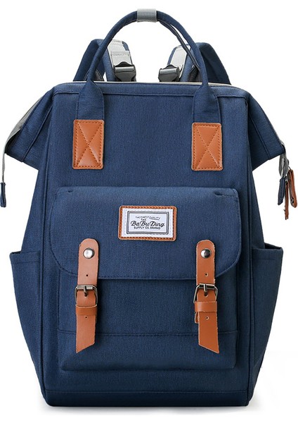 Büyük Kapasiteli Bebek Bakım Çantası - Mavi (Yurt Dışından)