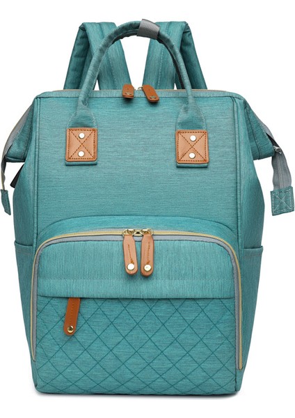 Büyük Kapasiteli Bebek Bakım Çantası - Yeşil (Yurt Dışından)